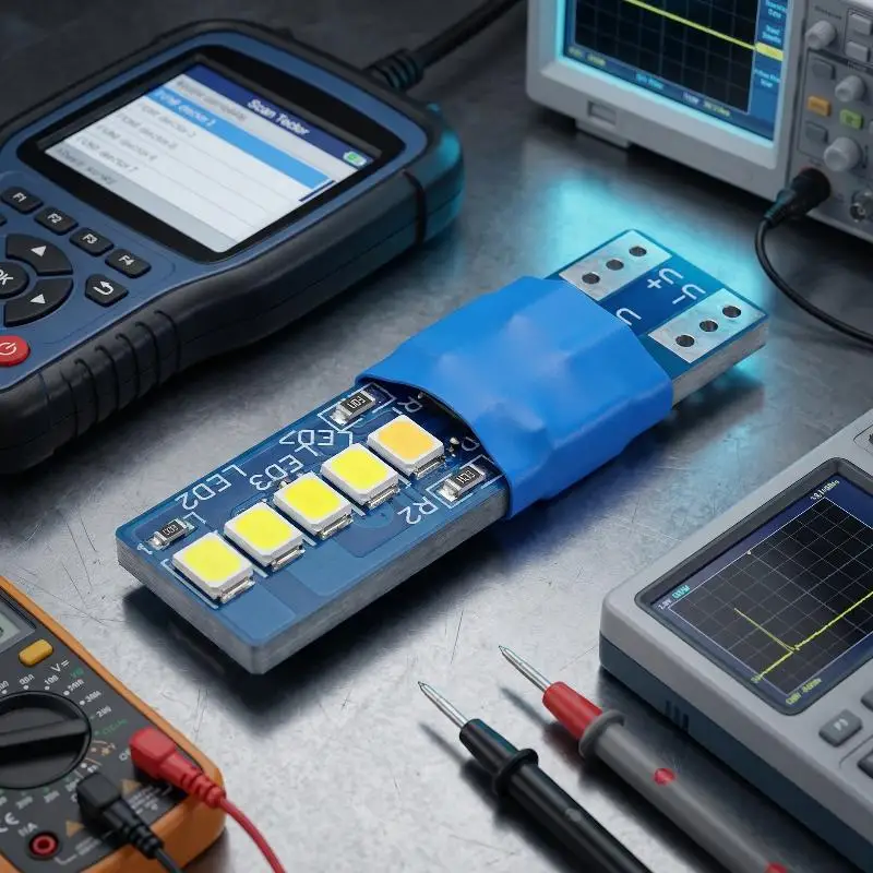 

Новые 2 шт. динамические светодиодные лампы T10 для салона автомобиля, подсветки багажника, габаритных огней, модифицированные, с двойным концом, автомобильные лампы T10