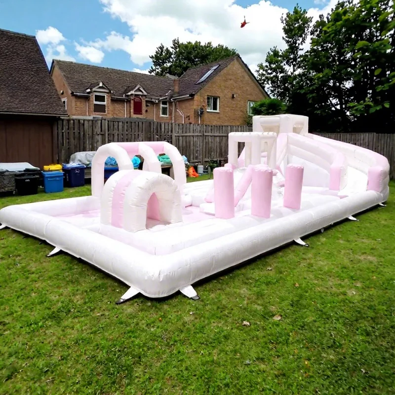 Customized PVC Multifunctional Soft Play Equipment Ball Pit Foam Pool Inflatable Water Park Water Slide Kids Playground Bouncer