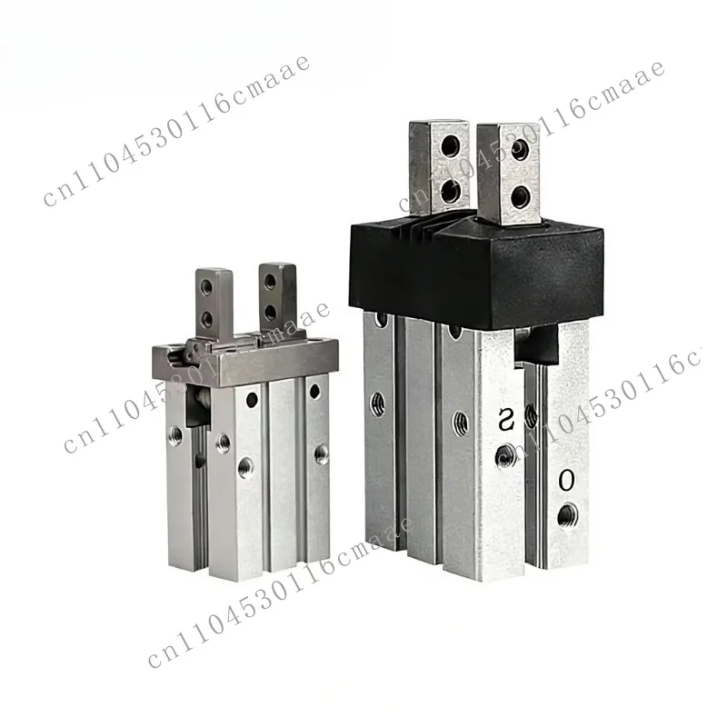 

Mask machine parallel fixture MHZ2 pneumatic finger air clip clamping cylinder, automation equipment accessories, aluminum
