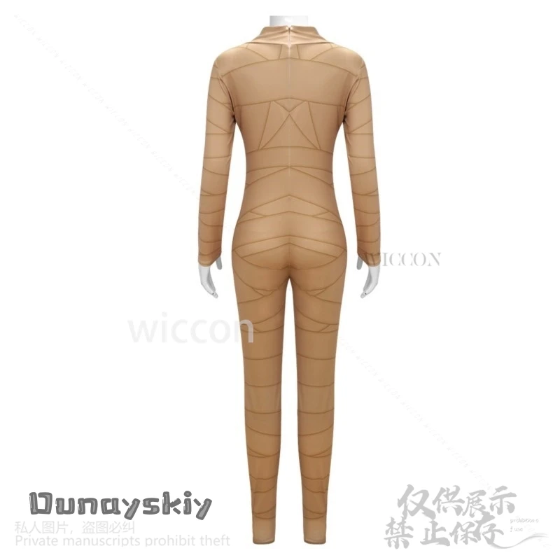 Anime The Gaslightt Districtt Cosplay Mel Costume Sexy Mummy Bandages Jumpsuit Bodysuit Jirai Kei Girls Halloween Cos Customized