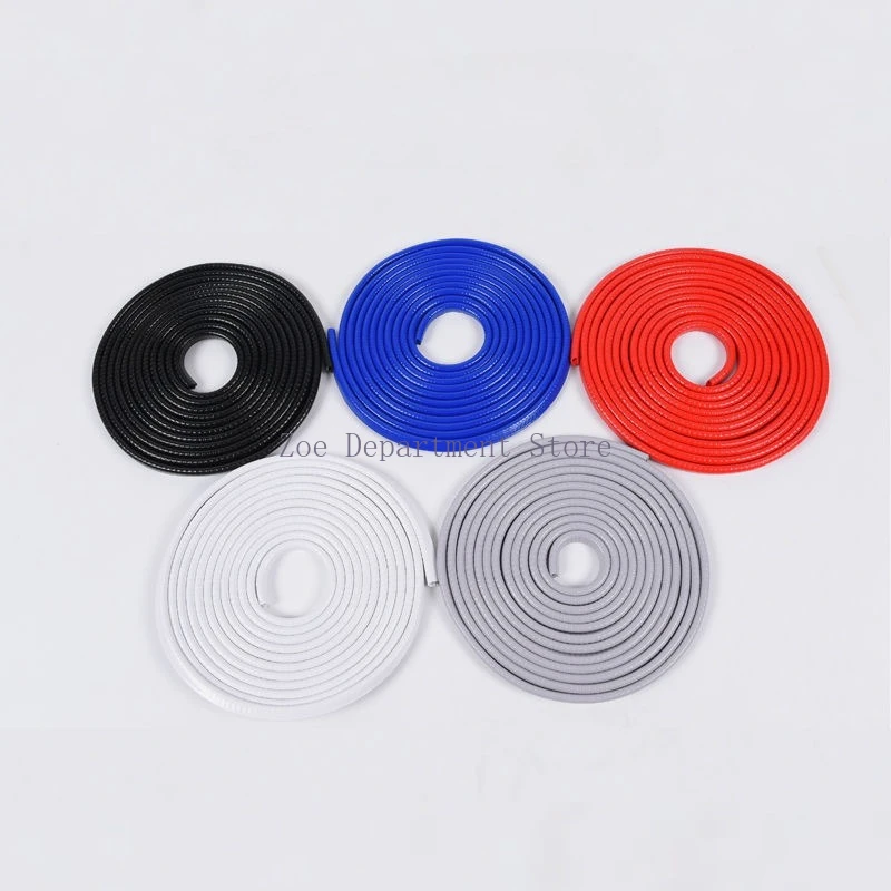 

4/5/6Meter U Channel Edge Trim Rubber Guard Seal Strip Edge Protector Fit for 1-2.5mm Edge (15/64" W x 25/64" H)