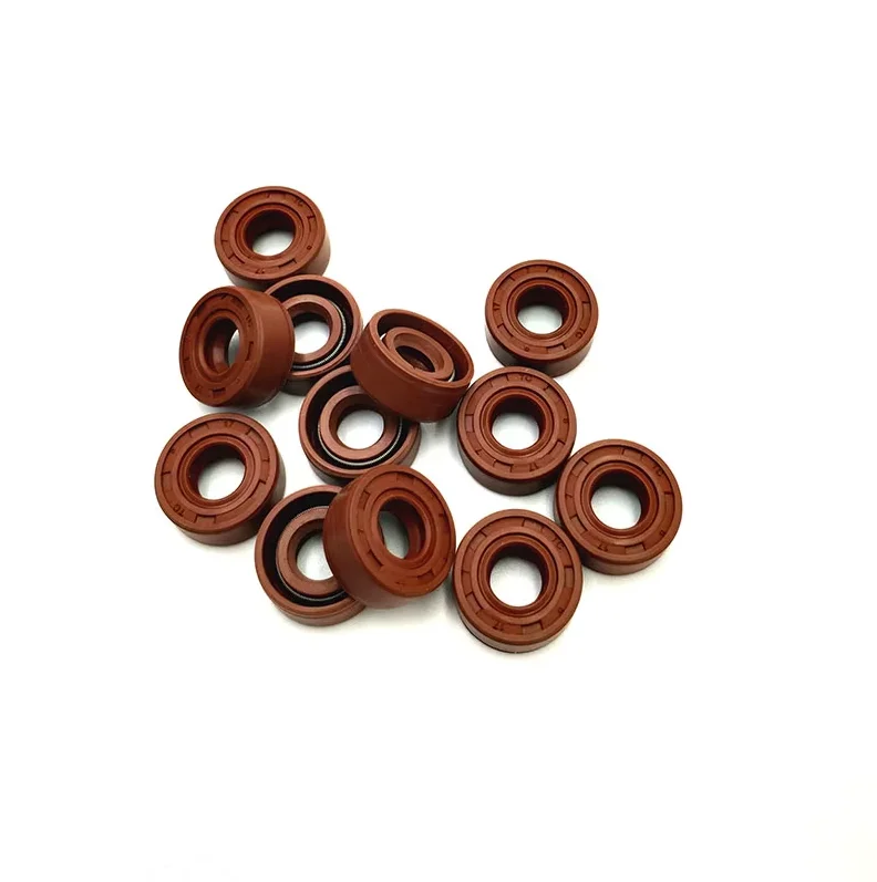1/3/5PCS ID 15-24mm FKM TC/FB/TG4 Oil Seal 15/22/23/24mm OD 22mm- 50mm Height 5mm-10mm Oil Resistant FluoroRubber Gasket Rings