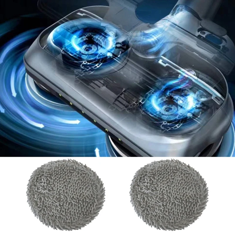 For Proscenic P11/ P10/ P10pro/ U11 Handheld Wireless Vacuum Cleaner Replacement Accessories Washable Filter Mop Cloth