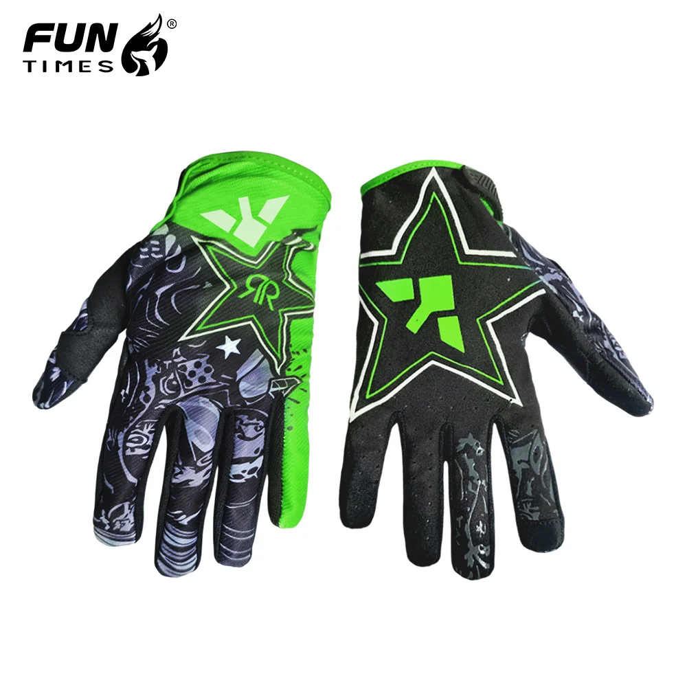 FUNTIMES زوج من قفازات ركوب الدراجات العالمية الرياضية الخارجية الجديدة، عصرية ومتعددة الاستخدامات للدراجات النارية والدراجات وغيرها