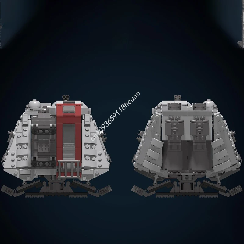 1326 Stück MOC Unstable Terrain Personal Transport (UT-PT) Star Battle Bausteine Konstruktion Weihnachtsspielzeug Geschenk DIY