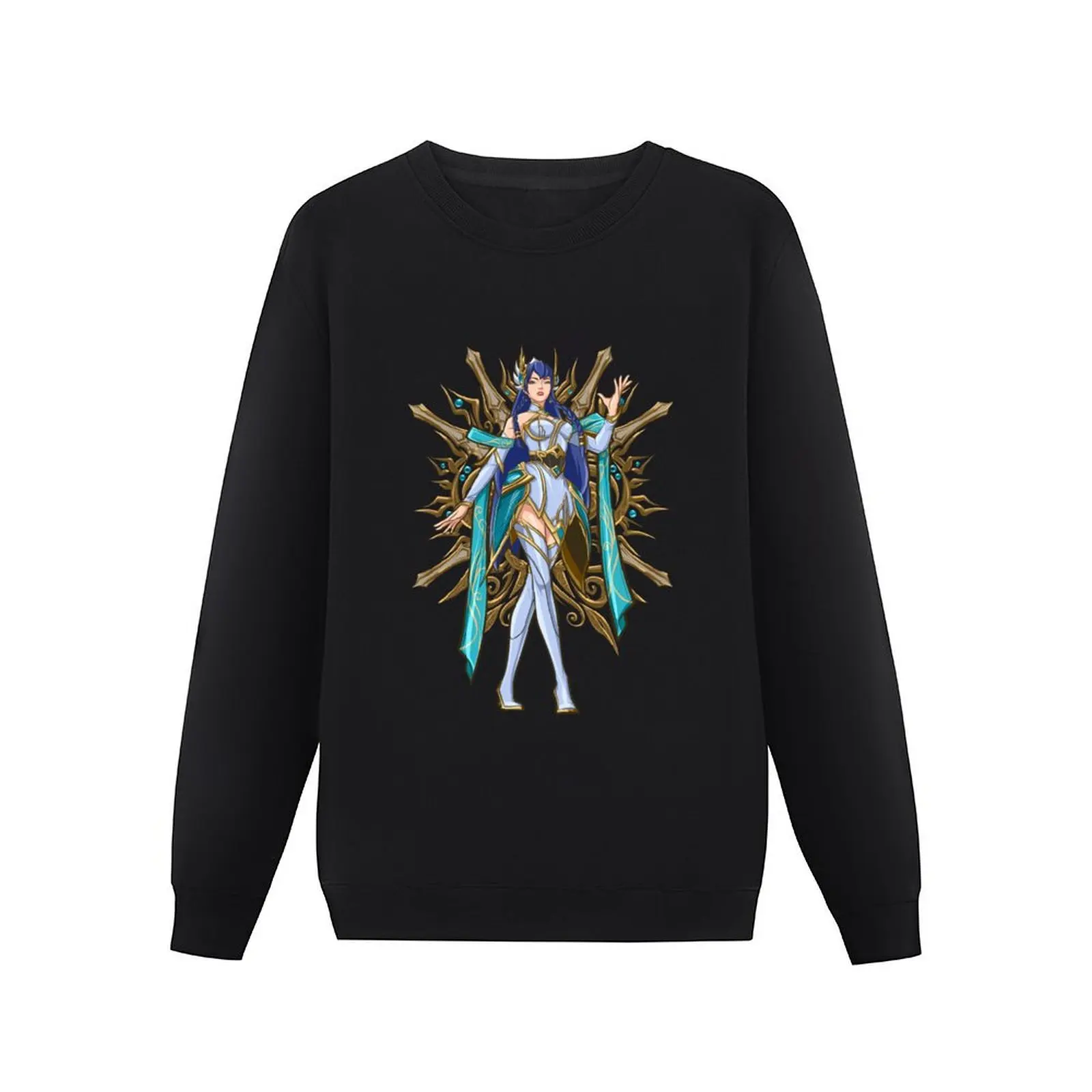 Divine Sword Irelia Pullover Hoodie men clothing men sweatshirt