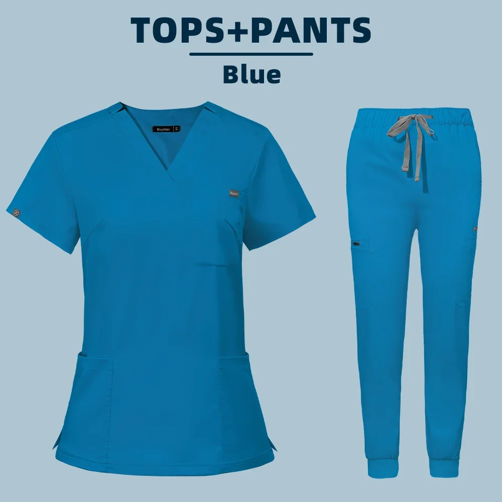 Groothandel Operatiekamer Medische Uniform Scrubs Ziekenhuis Werken Scrubs Set Medische Benodigdheden Verpleegkundige Tandheelkundige Chirurgie Pak Werkkleding