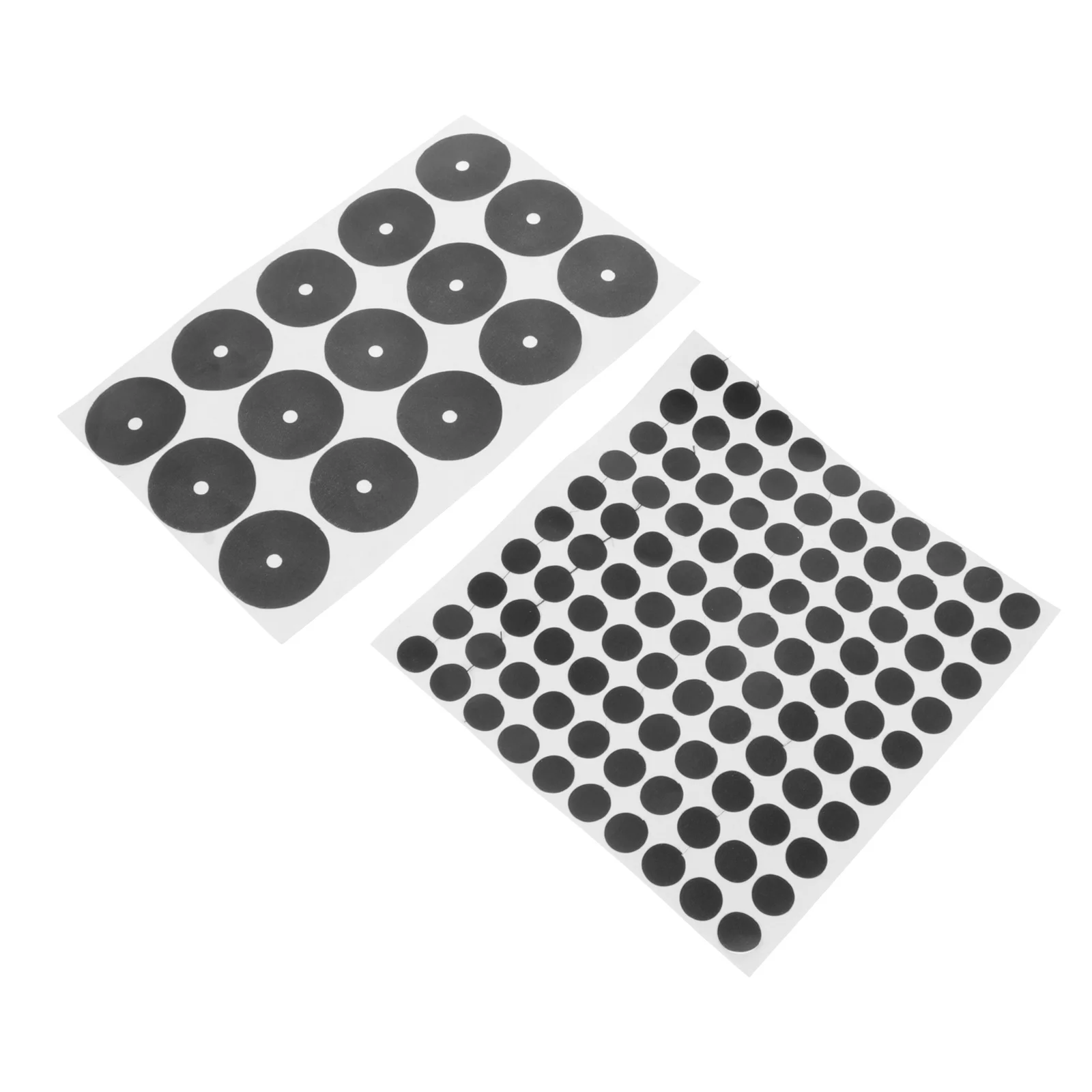 

2 Sheets Marking Sticker Black Dots Snooker Pool Accessories Reliable Woven Material Pool Table Markers Easy to Apply