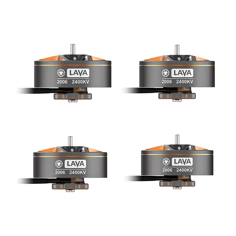 

BETAFPV 4 шт. LAVA Series 2006 2400KV 1,5 мм вал бесщеточный двигатель 22AWG для 6S 3,5 ''RC Квадрокоптер для Pavo35 RC FPV дроны