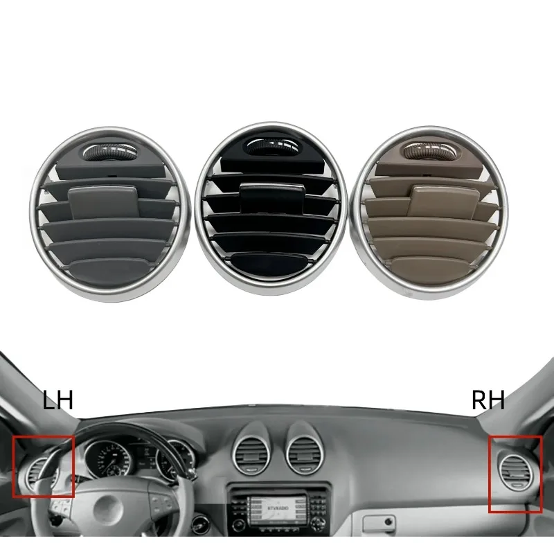 

Вентиляционная решетка кондиционера для Mercedes Benz GL-класса (X164) 2006-2012, M-класса (W164) 2005-2011. Замена номеров 1648301954, 1648302154.