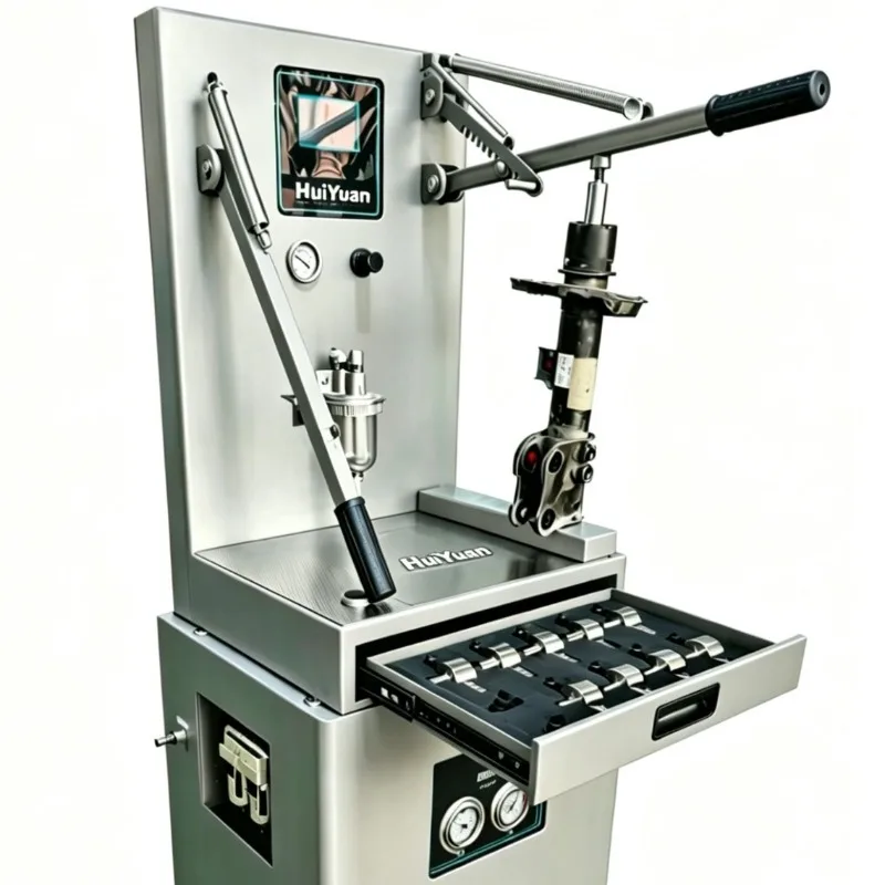 Gas repair instrument, shock absorption and nitrogen equipment, shock absorption power detector