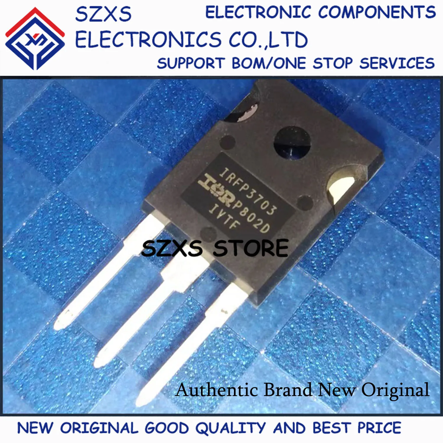 New Original 10Pcs IRFP3703 IRFP3703PBF TO-247 30V 210A MOSFET Field-Effect Transistor In Stock Good Quality