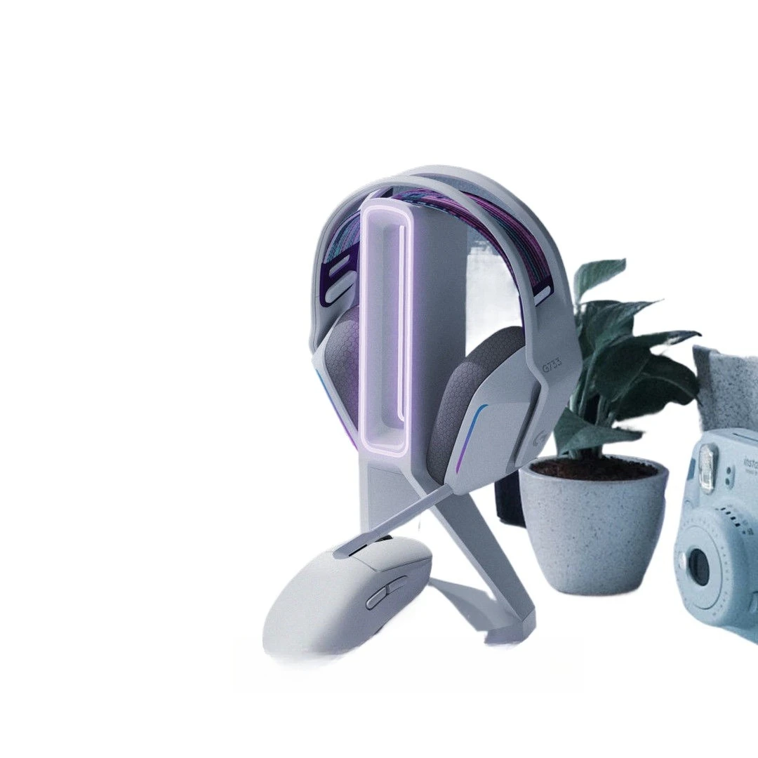 

Headphone holder for Logitech bullshit king gpw G502x mouse wireless charging seat