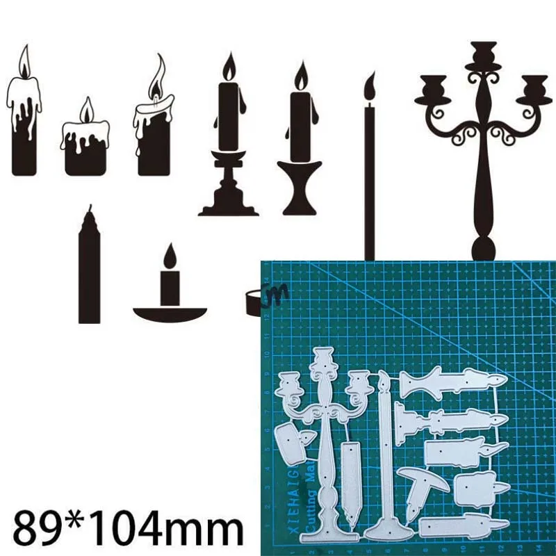 Halloween Box Lantern Candles metal cutting dies Scrapbooking paper craft knife mould blade punch template Embossing stencils