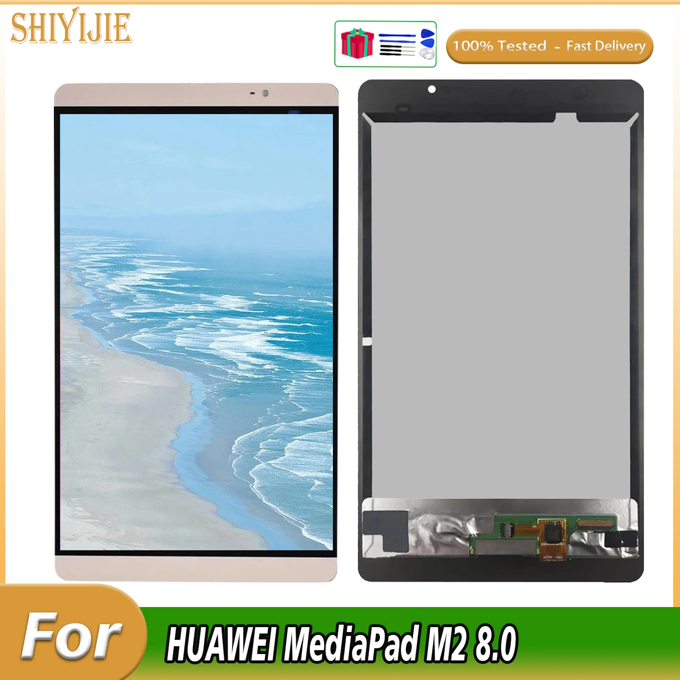 

8.0'' LCD For Huawei Mediapad M2 M2-801 M2-801L M2-802L M2-801W M2-803L LCD Display Touch Screen Digitizer Panel Sensor Assembly