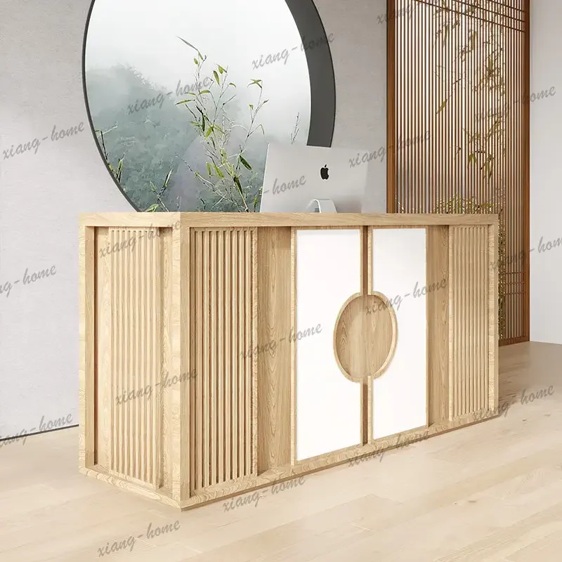 LS120 160 180 200 220 240cm modern design reception counter reception desk Computer desk bureaux de travail designer furniture
