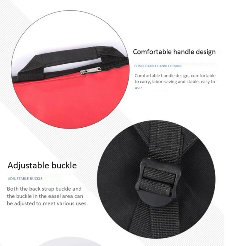 حار TTKK 4K حقيبة فنية للوحة الرسم مجموعة أدوات رسم السفر ل أدوات الرسم قماش اللوحة لوازم الفن للفنان