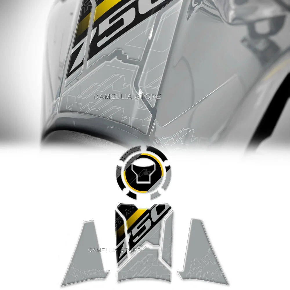 

Motorcycle Sticker 3D Epoxy Resin Waterproof Motorcycle Fuel Tank Floor Protection Sticker for Honda XL750 Transalp 2025