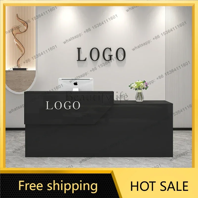 FG Decorations Reception Desks Display Beauty Salon Reception Desks Cashier Counter Mostrador Negocio Commercial Furniture