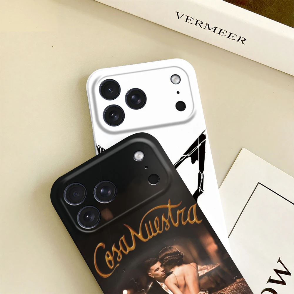 R-Rauw SINGER A-Alejandro Rapper Phone Case For iPhone 17 16 15 14 13 12 11 E Plus Pro Max Mini Glossy HD Hard Cover Film Shell