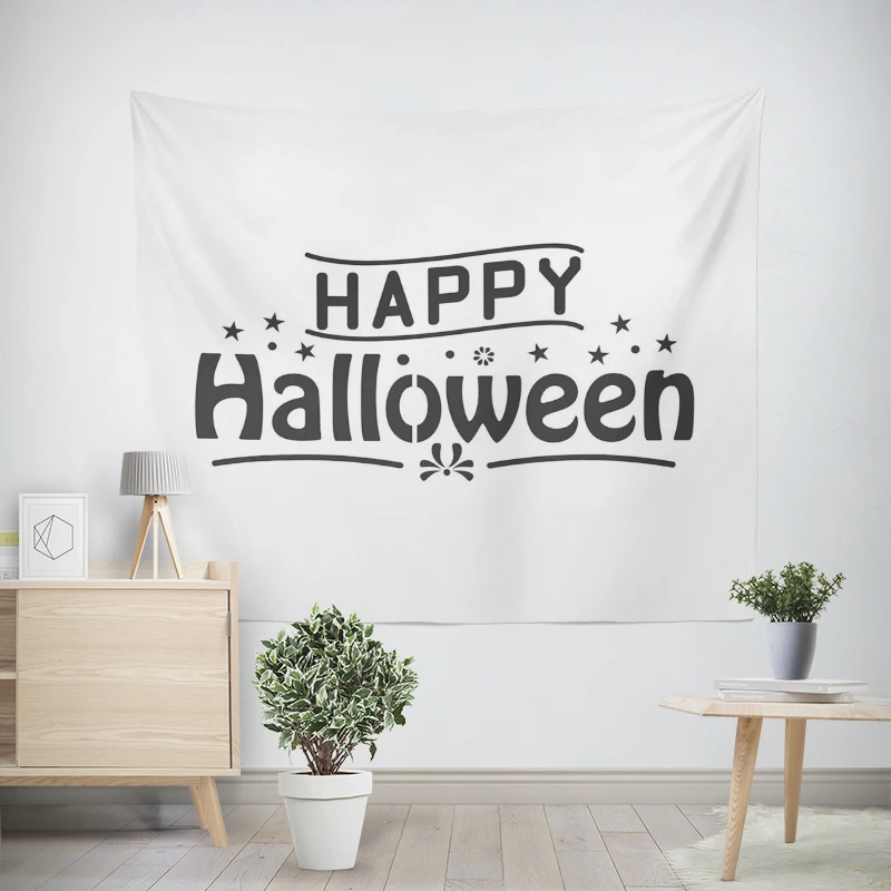 Home decorations modern room decor items wall tapestry aesthetic bedroom wall art large fabric tapestrys Halloween Autumn funny