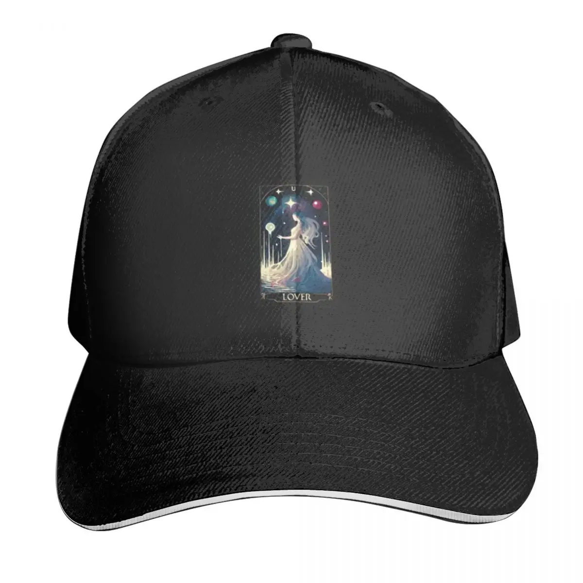 Tarot unissex branco boné, chapéus snapback feminino, pai chapéu, lazer camionista boné, novo, verão