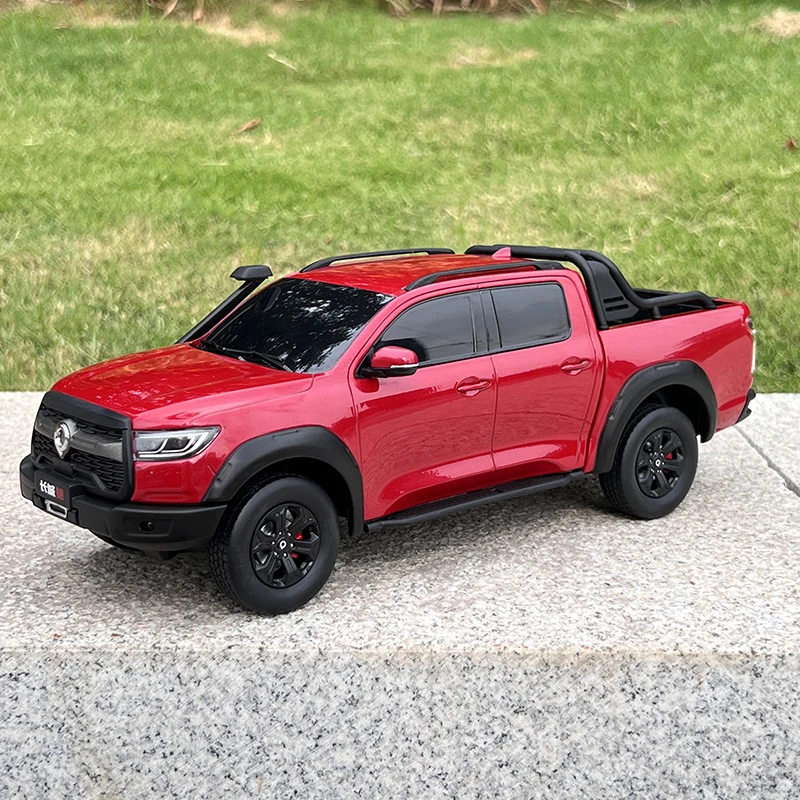 GWM POER Alloy Car Model, Pickup Truck, Bluetooth Remote Control Vehicle Model, Adult Collection, Desktop Decoration, 1: 18, New