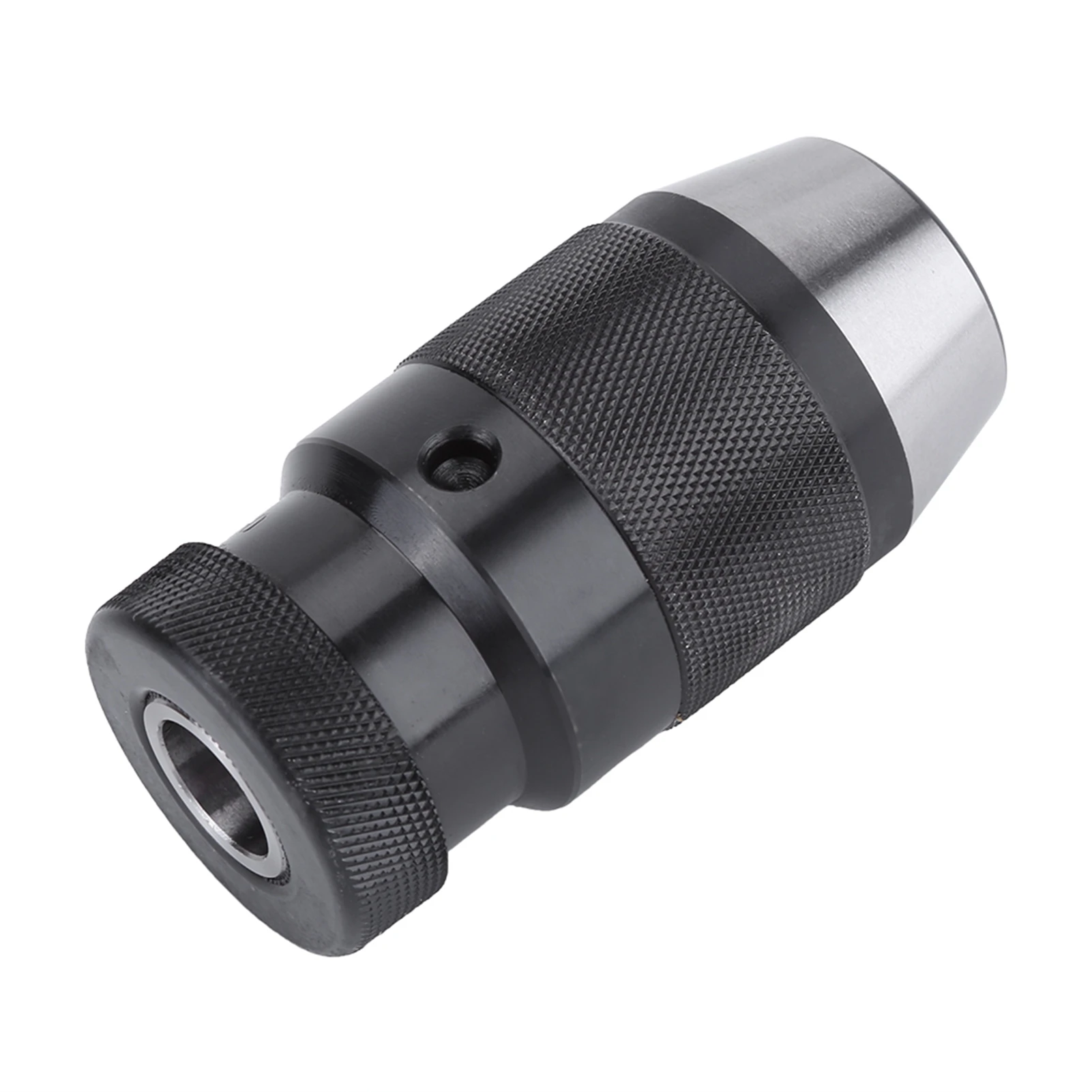 หัวจับดอกสว่านแบบไม่ใช้กุญแจ 1 ชิ้น ขนาด 0-13 มม. 1/2 นิ้ว ทำจากเหล็ก แบบรัดอัตโนมัติ รุ่น B16 สำหรับเครื่องกลึงและสว่านไฟฟ้า