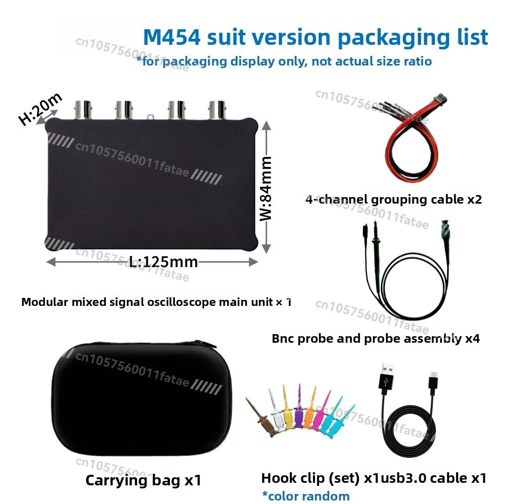

DSCope Hybrid Oscilloscope Logic Analyzer Signal Generator, Debug