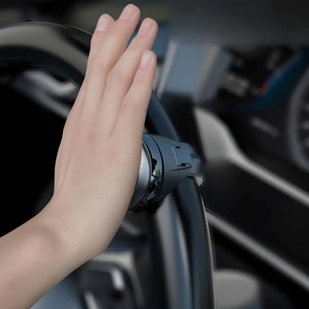 

Universal 360 Degree Rotation Ball Shaped Metal Bearing Rotation Helper Spinner Knob Steering Wheel Booster Power Handle