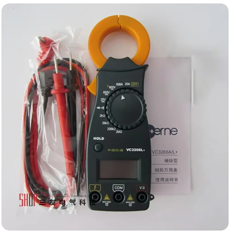 Yitong Ivan Digital Clamp Meter VC3266L+/VC3266A/B/C/D Multimeter Ammeter