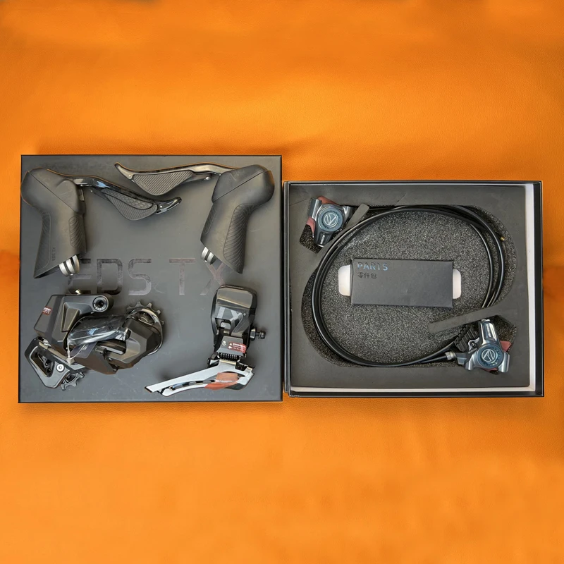 

WHEELTOP EDS-TX Wireless Carbon Electronic Shifter & Derailleur for Road Bike, Compatible with Hydraulic & Cable Brake Groupsets