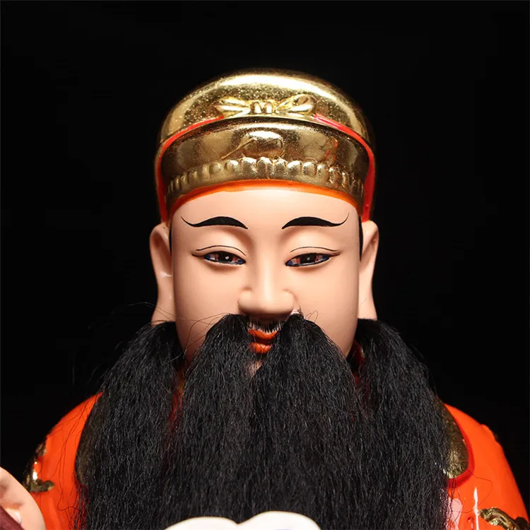 Wholesale Buddha figure Southeast Asia Work career Promote chief promotion get rich WENCHANG DIJUN WEN QU XING God buddha statue