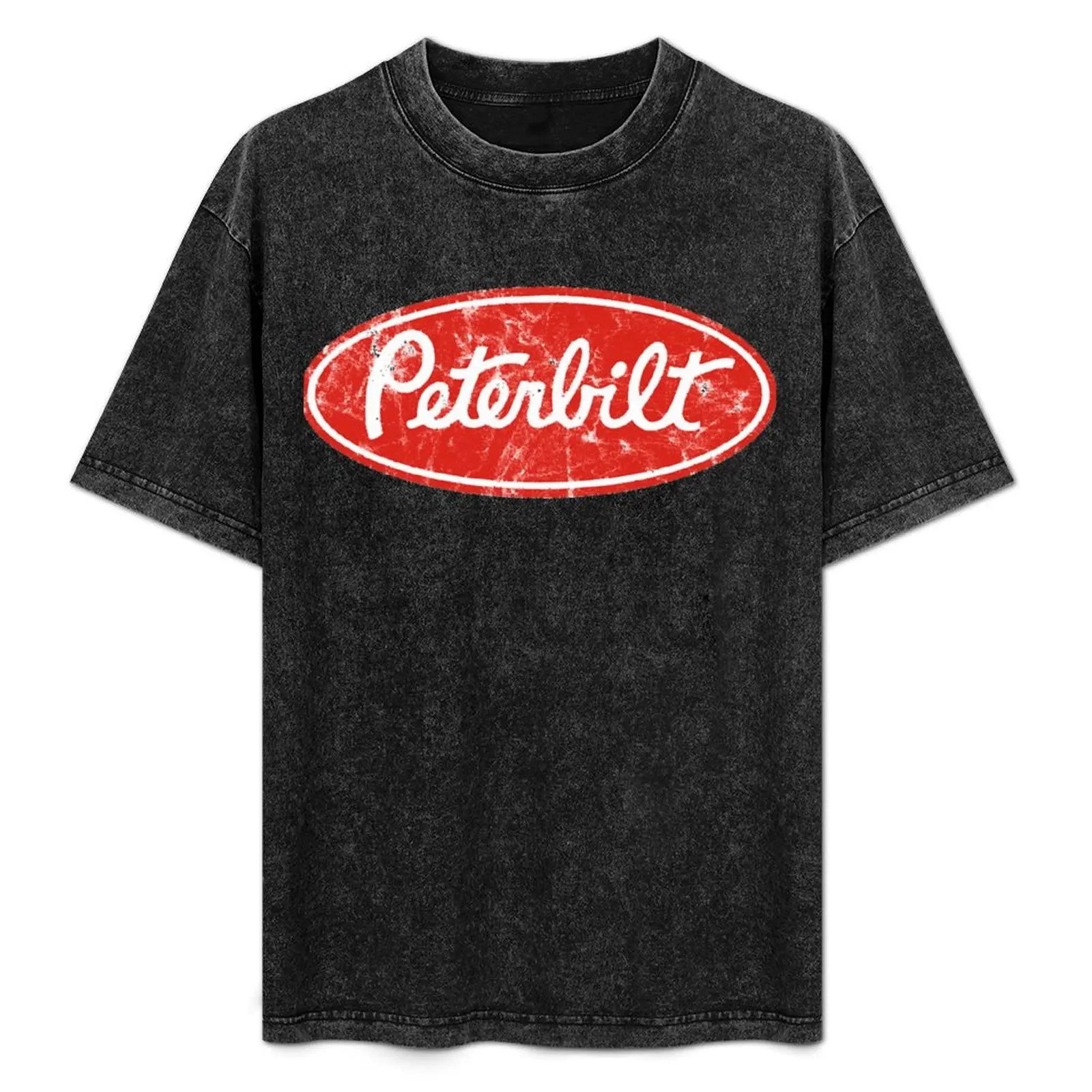 

Peterbilt logo (distressed) T-Shirt Casual Loose Fit Short Sleeve T-Shirt