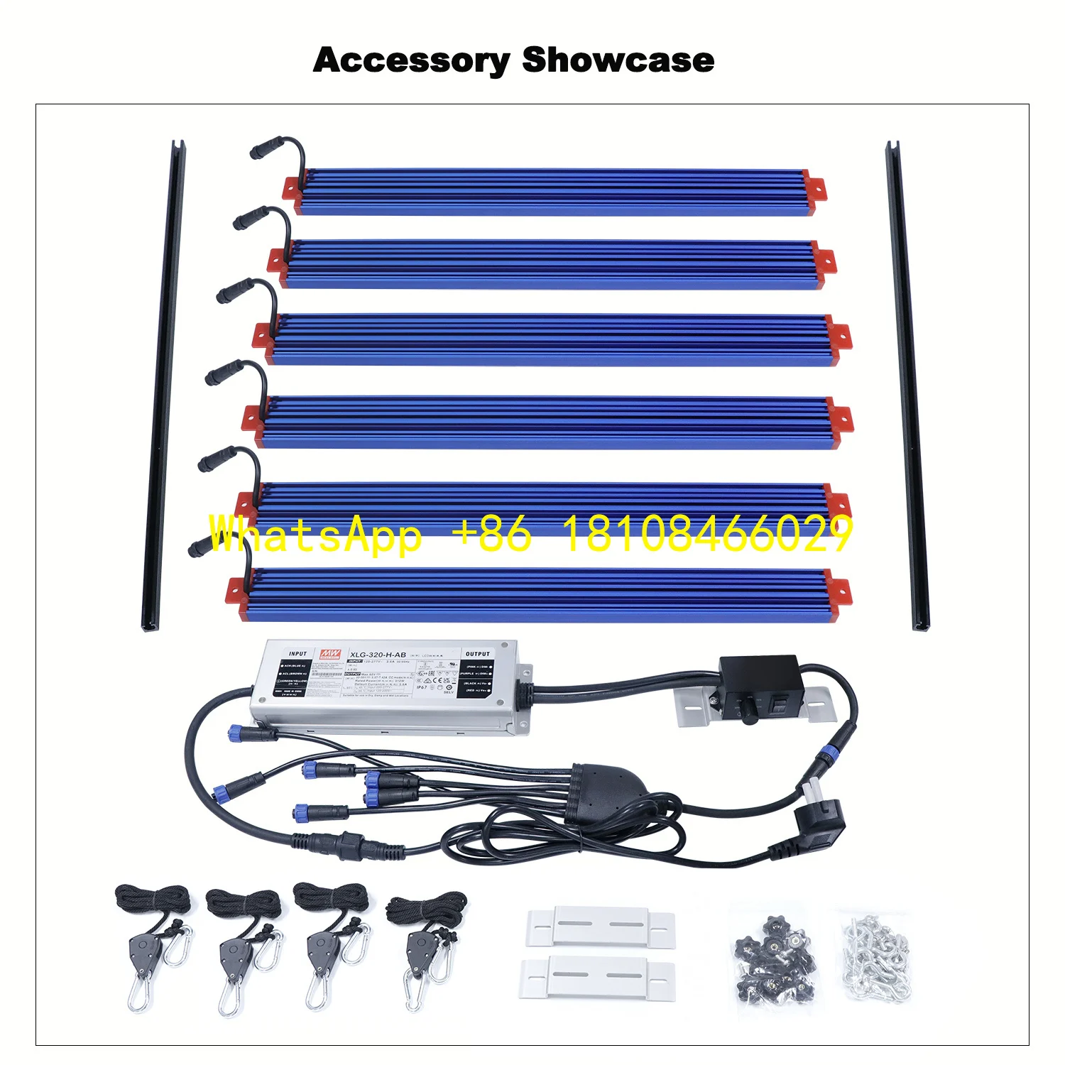 

Led Grow Light Bar for Indoor Plants LM301H EVO Plant Grow Lights Vertical Greenhouse UV IR Full Spectrum 320w