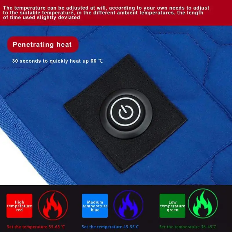 Multifunction USB Heating Camping Sleeping Pad Heated Cushion 3-Level Temperature for Outdoor Camping Heated Electric Mat