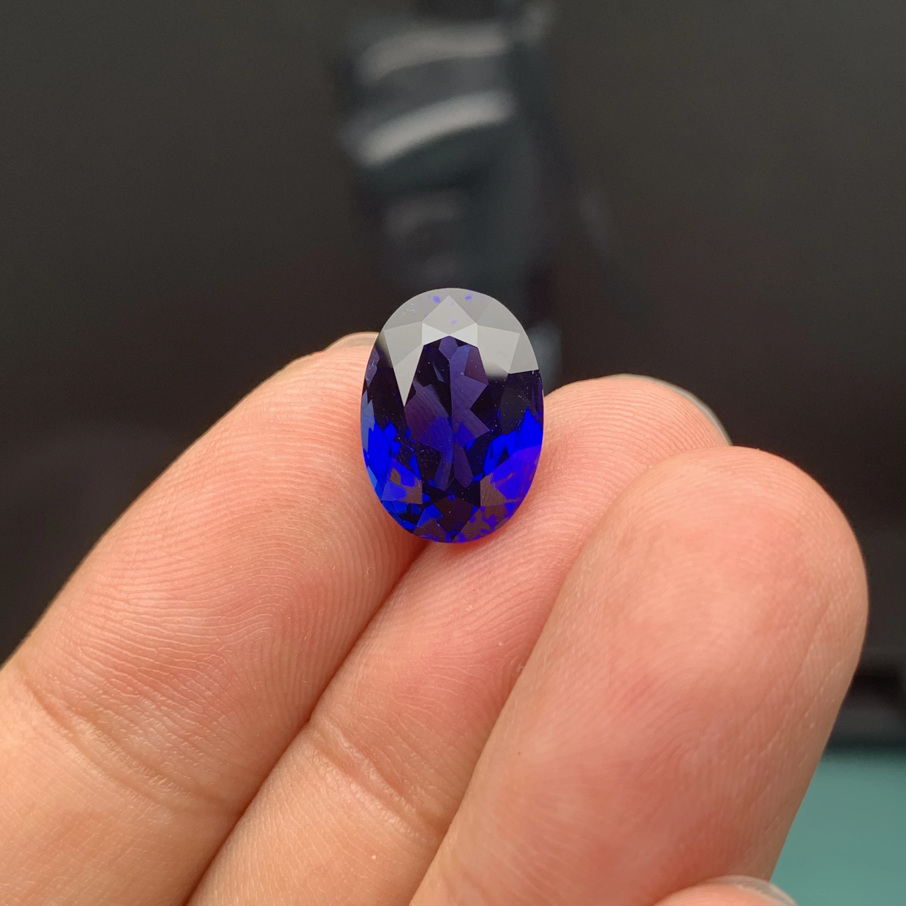 

Pirmiana New Fashion 10x14mm Oval 8ct plus Czochralski Method Lab Grown Royal Sapphire Loose Gemstone For Jewelry Rings Making