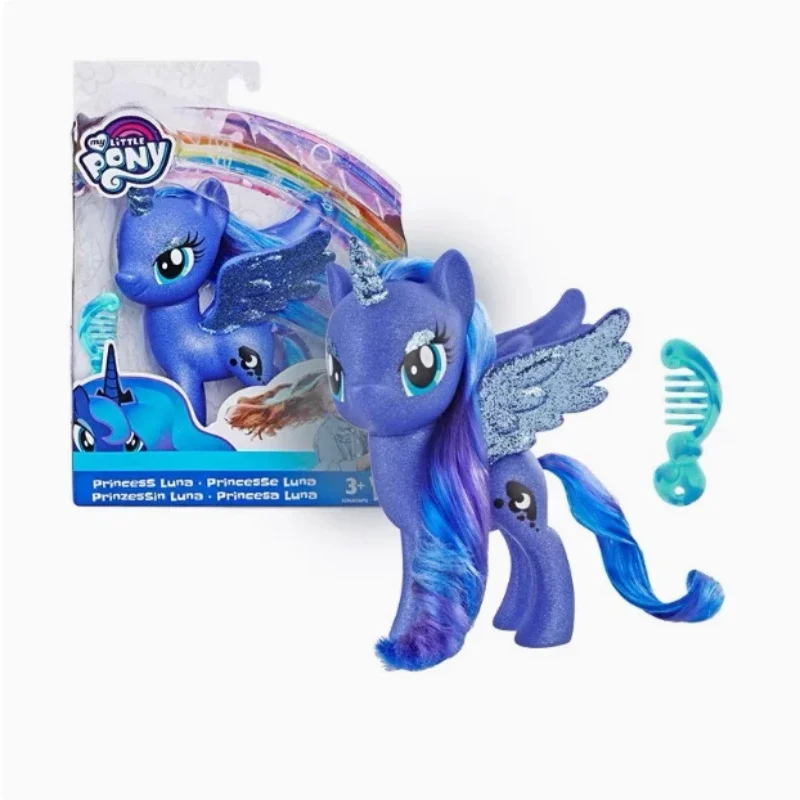 Genuine Hasbro My Little Pony Action Figure Princess Luna  Celestia Doll Girl Cute Kawaii Christmas Birthday Gift Toy