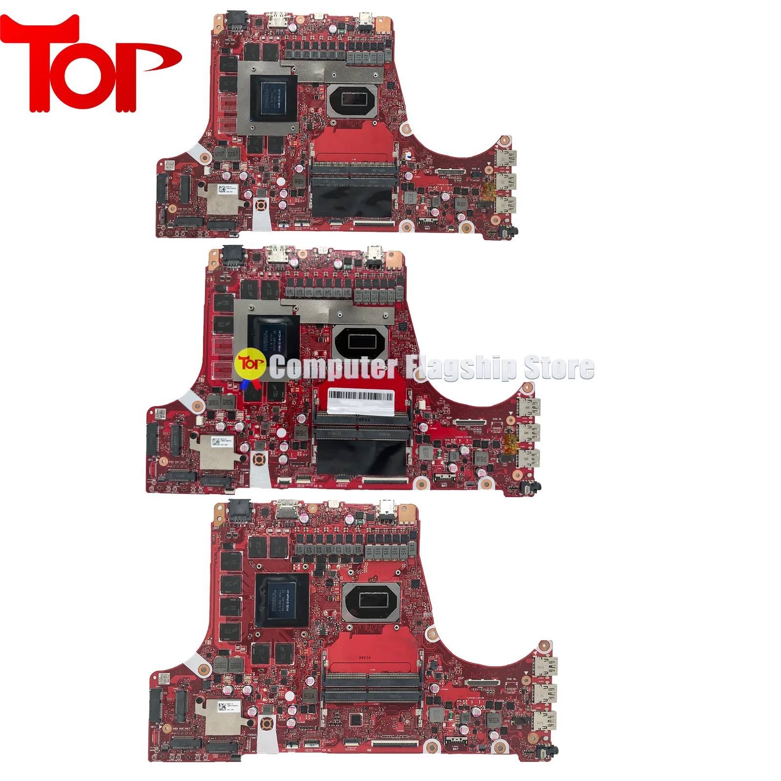 Imagem -04 - Placa-mãe Kefu-laptop para Asus G532lws G712lv G712lv Mainboard w I710750h Gtx1660ti Rtx2060 Rtx2070