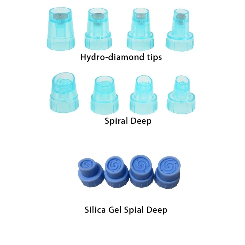 4-in-1 Hydra Dermabrasion Facial Machine Vacuum Blackhead Removal, Diamond Peeling, Cold Hammer, and Ultrasonic Deep Cleansin
