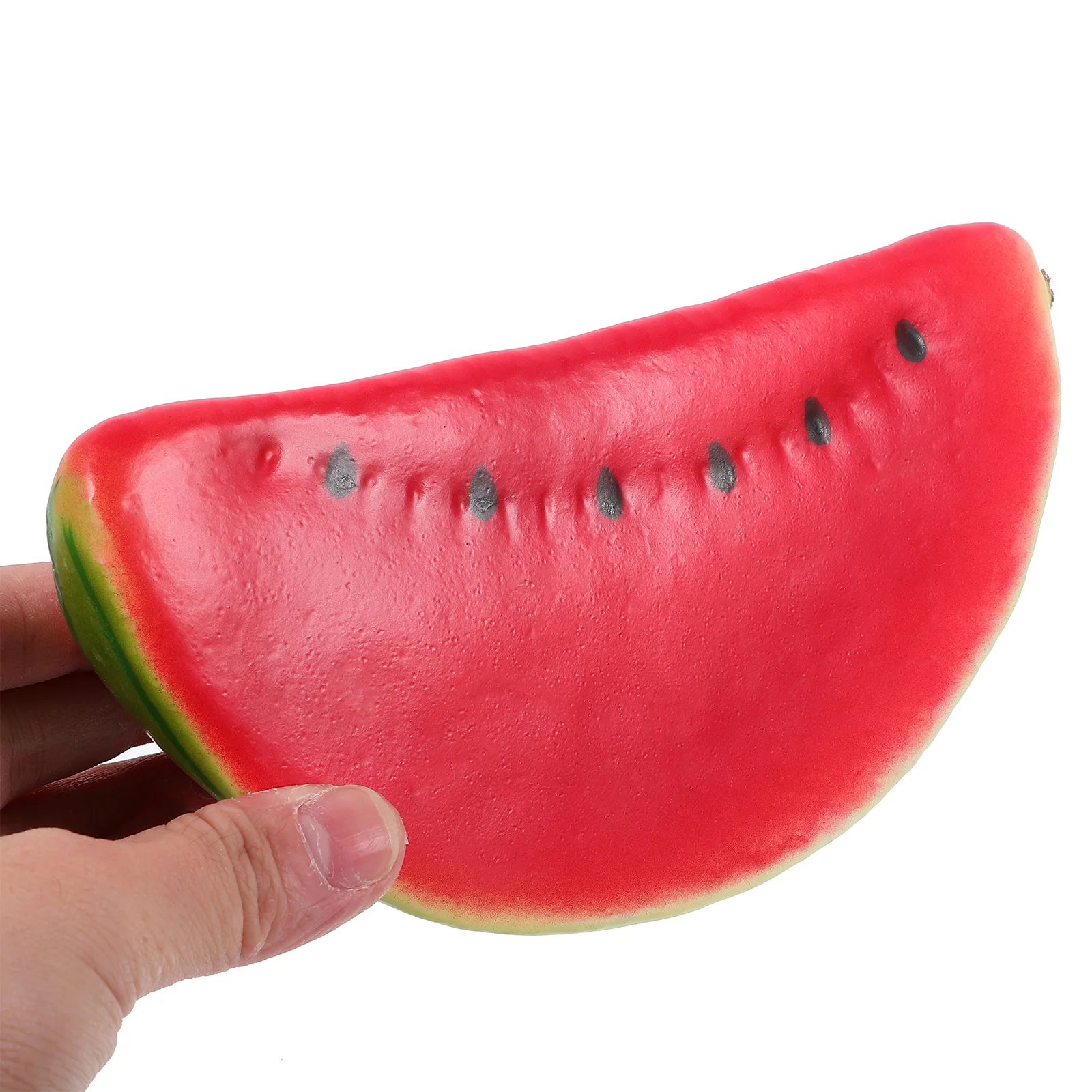 4pcs Simulated Watermelon Artificial Model Prop Showpiece Prop Fake Watermelon Slice Decoration Artificial Artificial