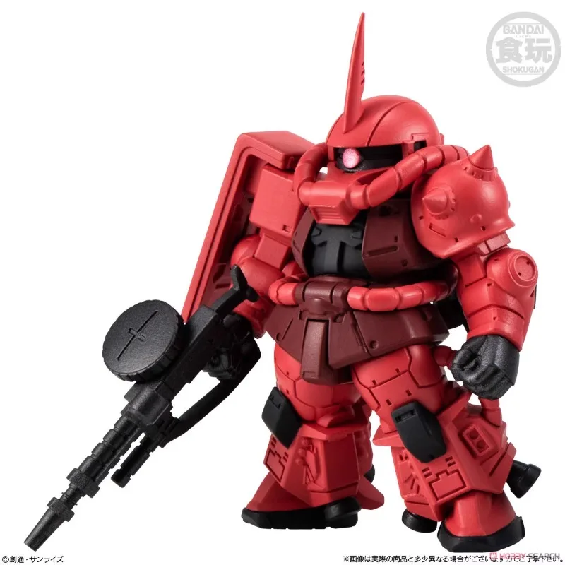 Bandai Genuino FW GUNDAM CONVERGE 27 Anime Figura Zaku Commander Action Toys per Ragazzi Ragazze Regalo Di Natale Modello Da Collezione