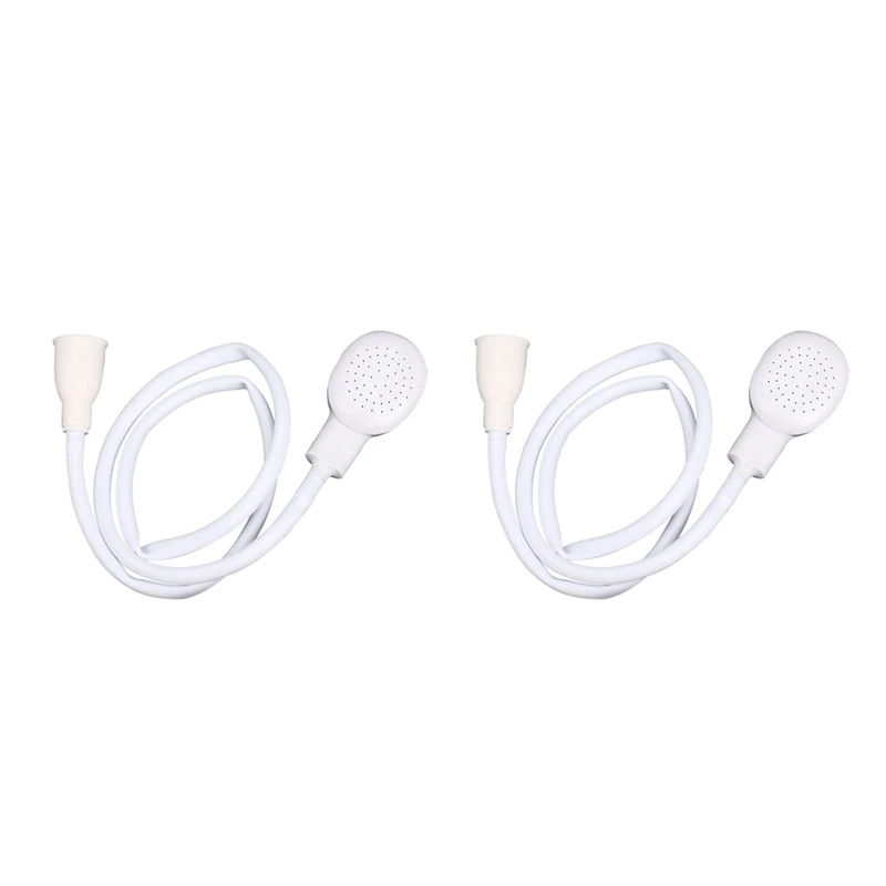 

A40T 2X белые волосы для душа, распылительная головка для воды, шланг, трубка, шампунь для ванны, смеситель для ванны