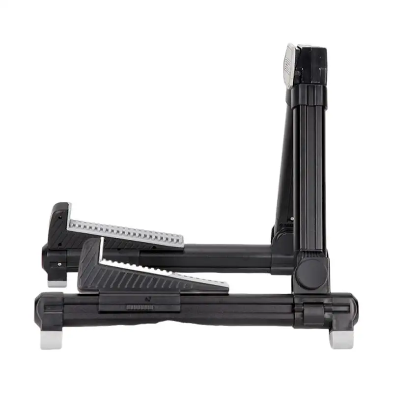 

Small Guitar Stand A Shape Adjustable Folding Bass Ukulele Stand Stable Anti-Slip Floor Guitar Holder String Instrument