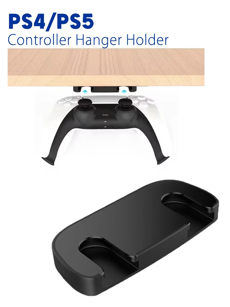 

Подвесной кронштейн для вешалки для контроллера PS5/PS4, 1 шт., подставка для хранения, держатель крючка для геймпада, игровые аксессуары, стеллаж для хранения из АБС-пластика