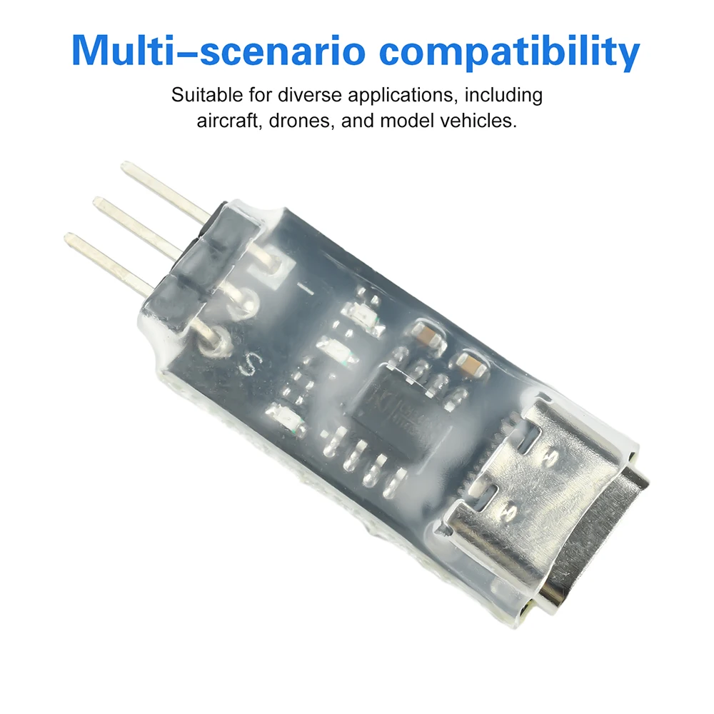 AM32 BLDC ESC Programming Parameter Adjuster 50A 75A 80A 2-7S Signal Cable for FPV Racing Drone RC Crawler Cars AM32 Firmware