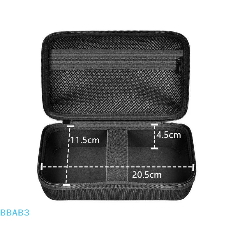【B】Storage Bags For Hair Clipper, Beard Trimmer Organizer Storage With Inner Net Bag For Grooming Kit (Bags Only)