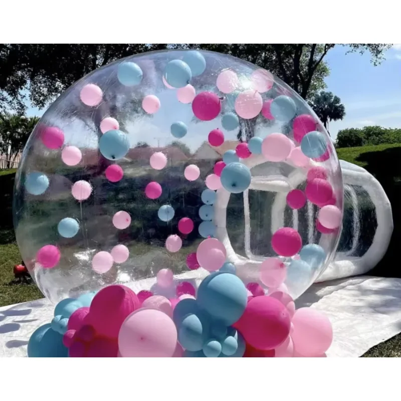 PVC Inflatable Bubble House Transparent for Outdoor Camping Wedding Party