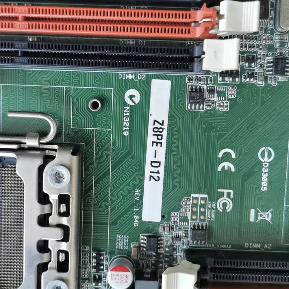 

Двухканальная серверная материнская плата X58 LGA1366 для As-us Z8PE-D12X