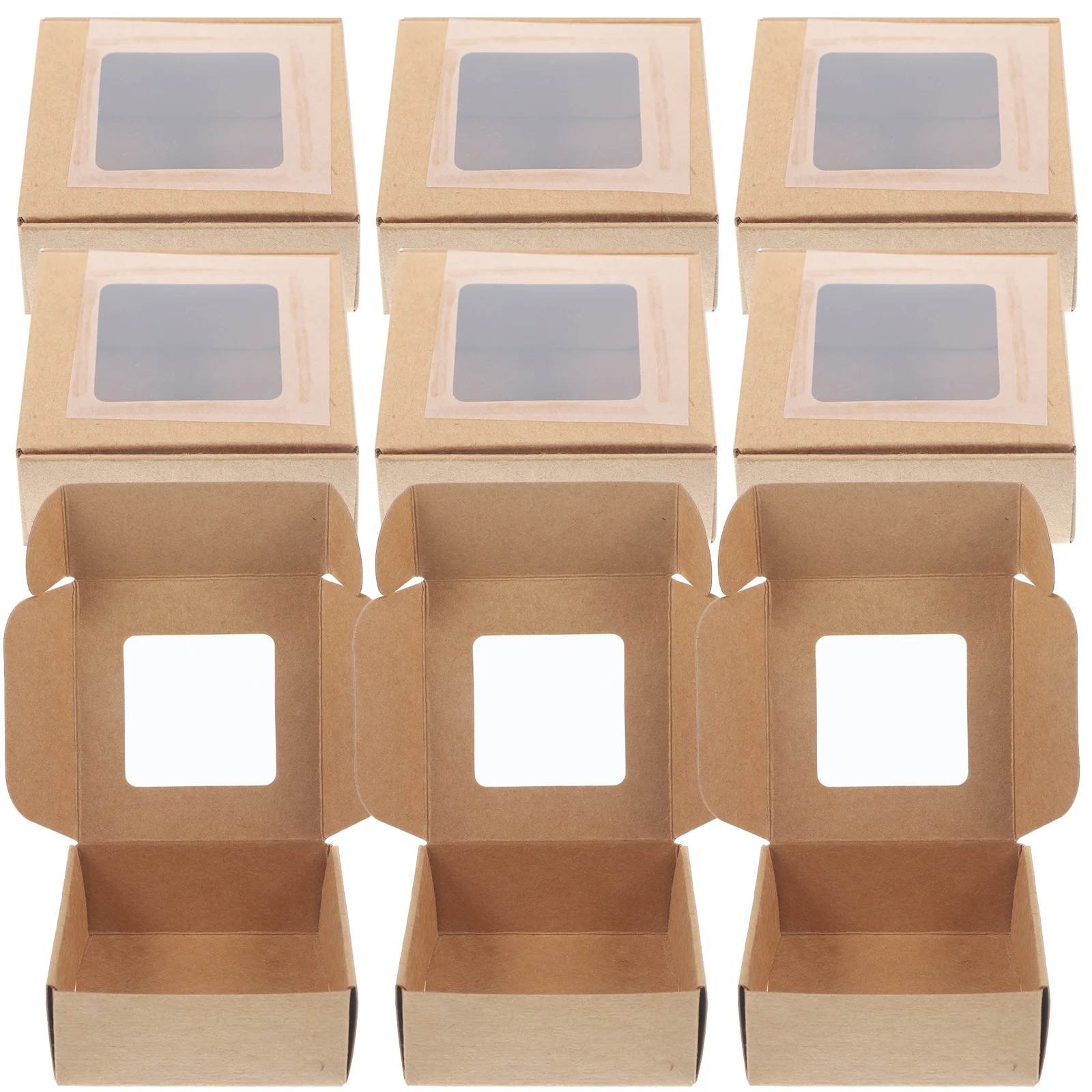 

20Pcs Gift Boxes Elegant Paper Wrapping Multi-Purpose Jewelry Container Organizer Portable Gift Storage Cases Paper Wrapping Box